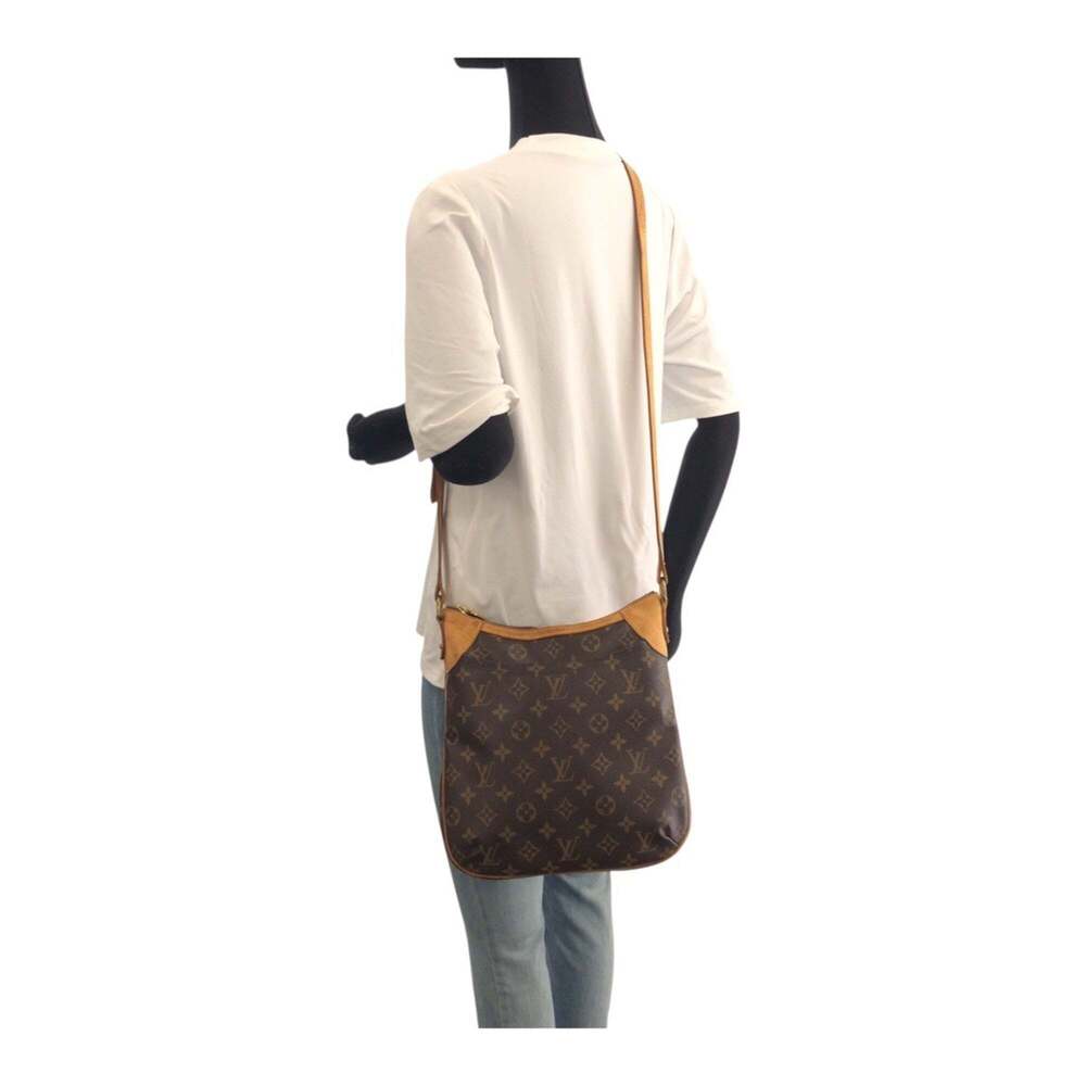 LOUIS VUITTON Authentic Brown Monogram Leather Shoulder Bag - Picture 7 of 10